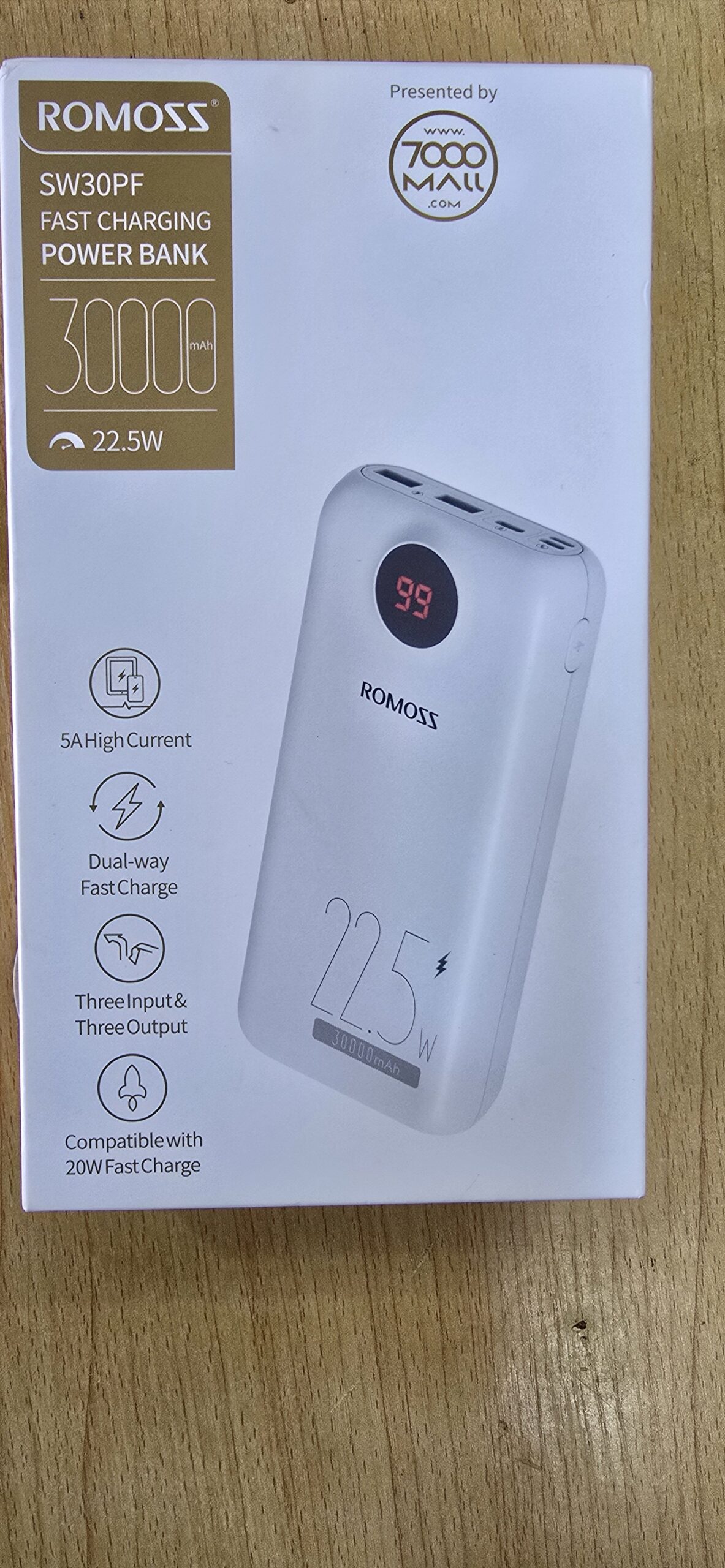 2026/05/441647-scaled.jpg Romoss sw30pf portable power bank - Image 1