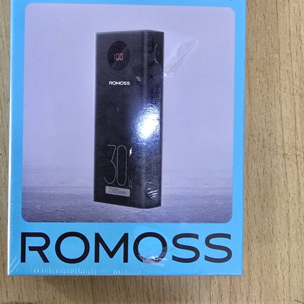 Romoss pea20 fast charging powerbank